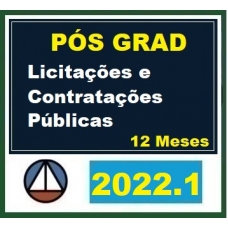 Pós Graduação - Licitações e Contratações Públicas - Turma 2022.1 - 12 meses (CERS 2022)